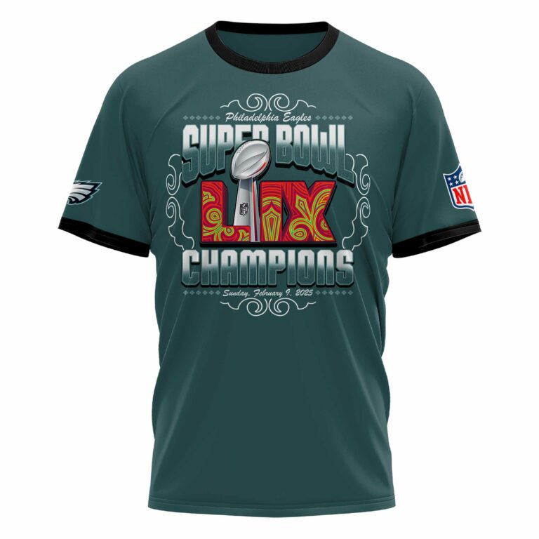 Philadelphia Eagles Shirt Super Bowl LIX Champions Limited Edition T-Shirt 2025