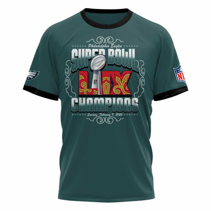 Philadelphia Eagles Shirt Super Bowl LIX Champions Limited Edition T-Shirt 2025
