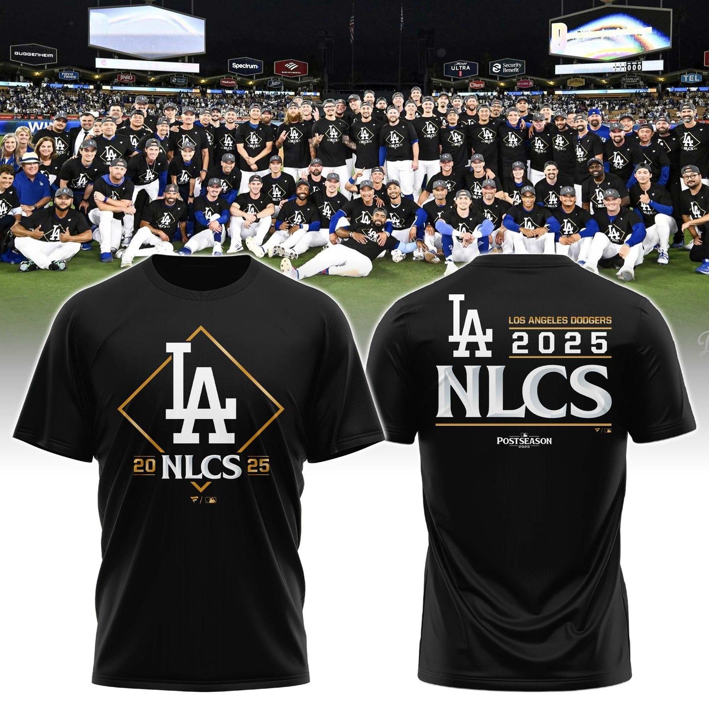 LA Dodgers NLCS Postseason 2025 T-shirt
