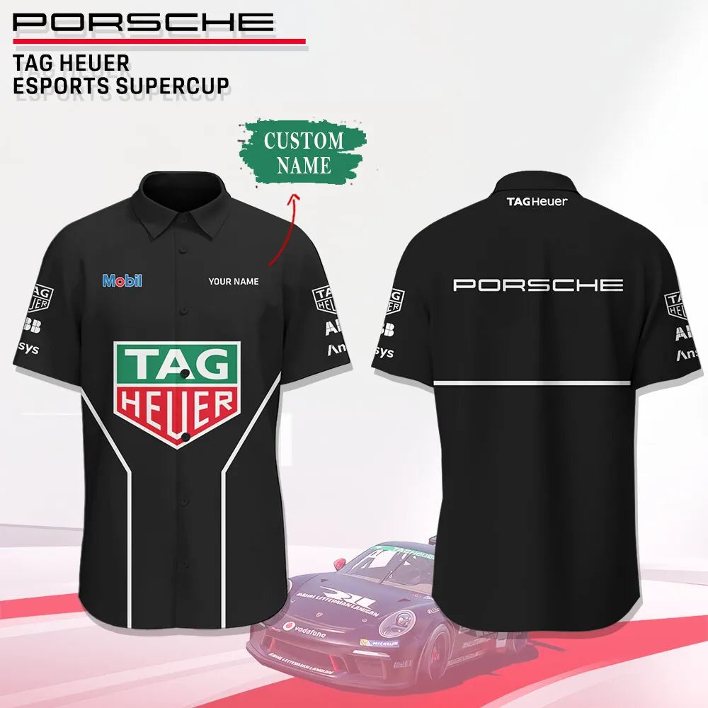 High Quality Customized Men's Porsche Polo Shirt