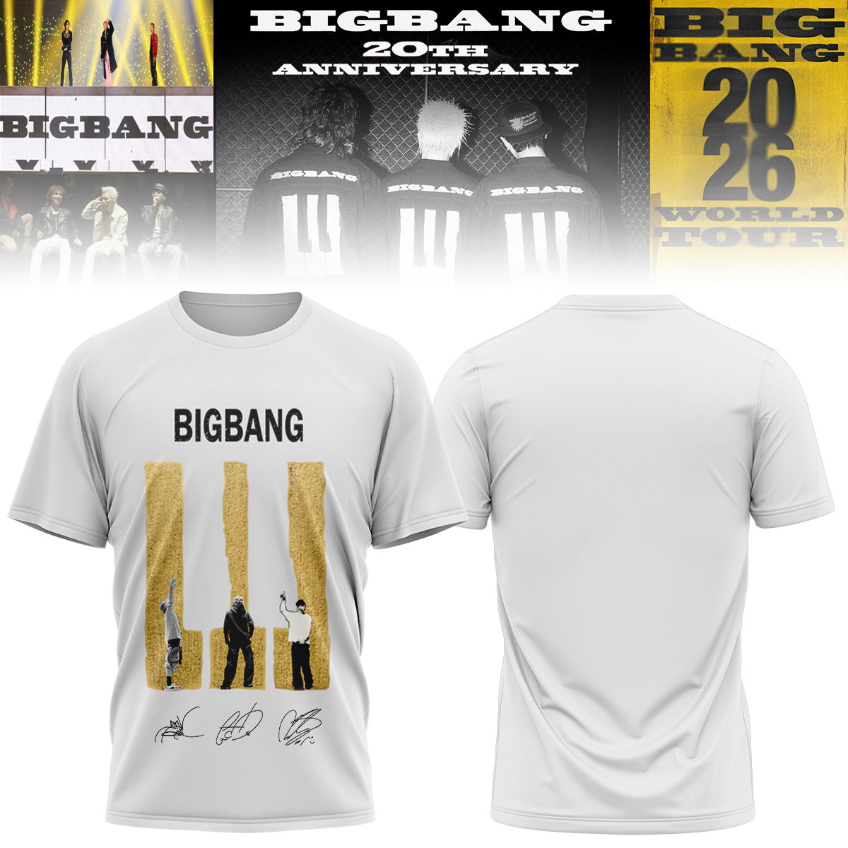 BIGBANG Graphic T-Shirt - K-Pop Merch