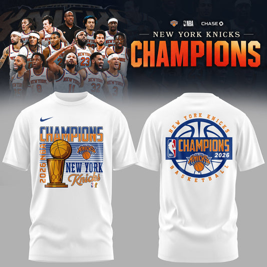 New York Knicks Eastern Conference Champions Edition Tshirt | XI36