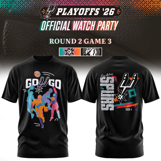 2026 Game3 San Antonio Spurs Playoffs Tee | NC19