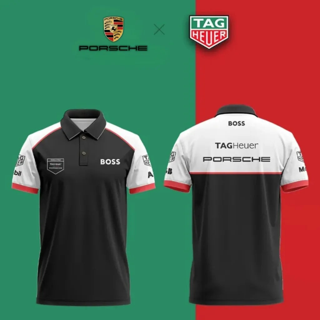 High Quality  Men's Porsche Polo Shirt