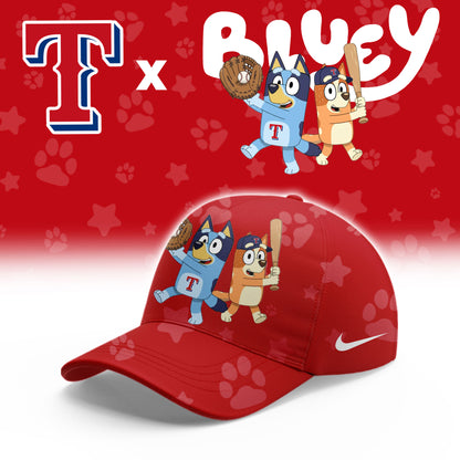Texas Rangers Bluey Night Game Limited Hoodie