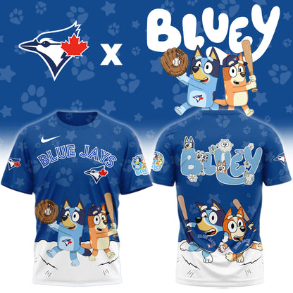 Toronto Blue Jays Bluey Night Game Limited T-Shirt