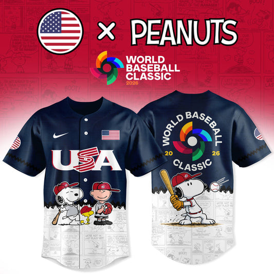 USA Baseball Jersey x Peanut 2026 World Baseball Classic