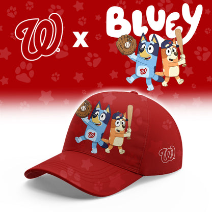 Washington Nationals Bluey Night Game Limited T-Shirt