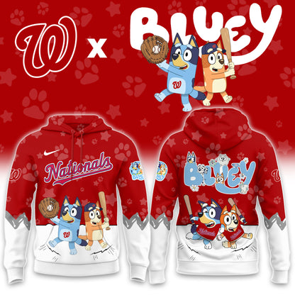 Washington Nationals Bluey Night Game Limited Hoodie
