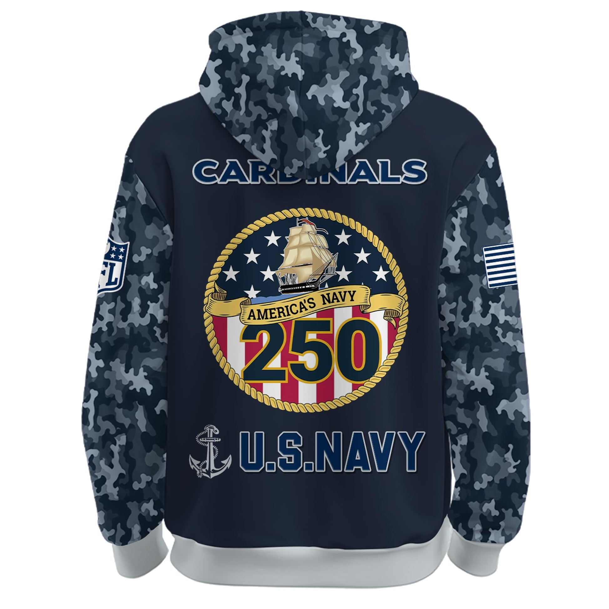 ARI-Navy 250th Birthday Hoodie Limited Edions