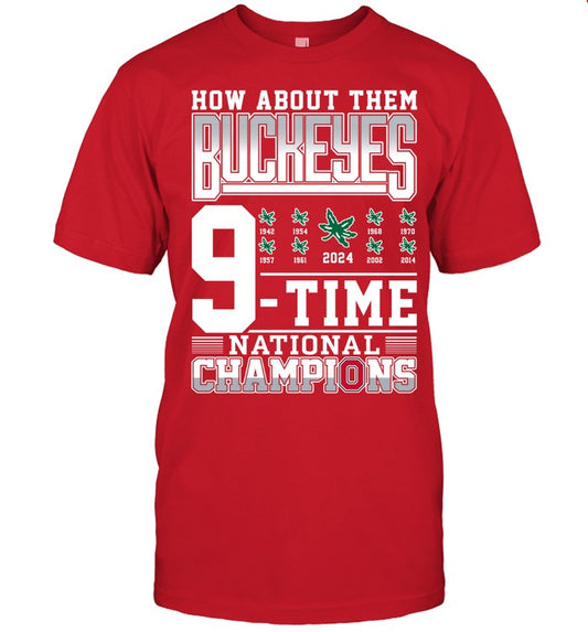 Ohio State Buckeyes Shirt National Champions Limited Edition