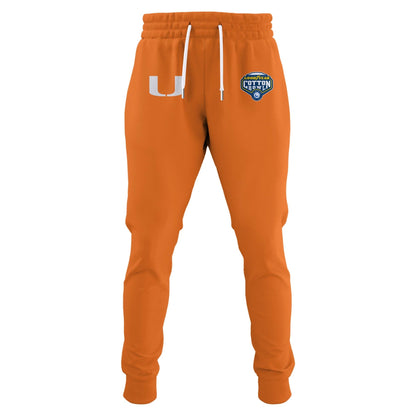 Miami Hurricanes Football Cotton Bowl Champions 2025 Combo T-Shirt