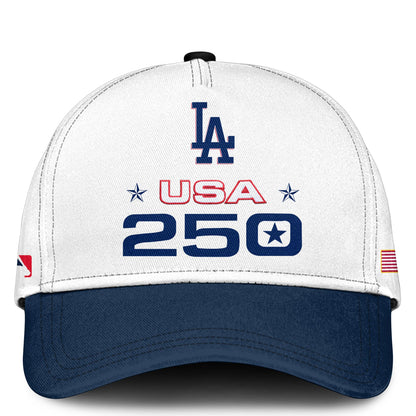 America’s 250th Anniversary Los Angeles Dodgers Baseball Jersey - Premium Quality