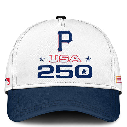 America’s 250th Anniversary Pittsburgh Pirates Baseball Jersey - Premium Quality
