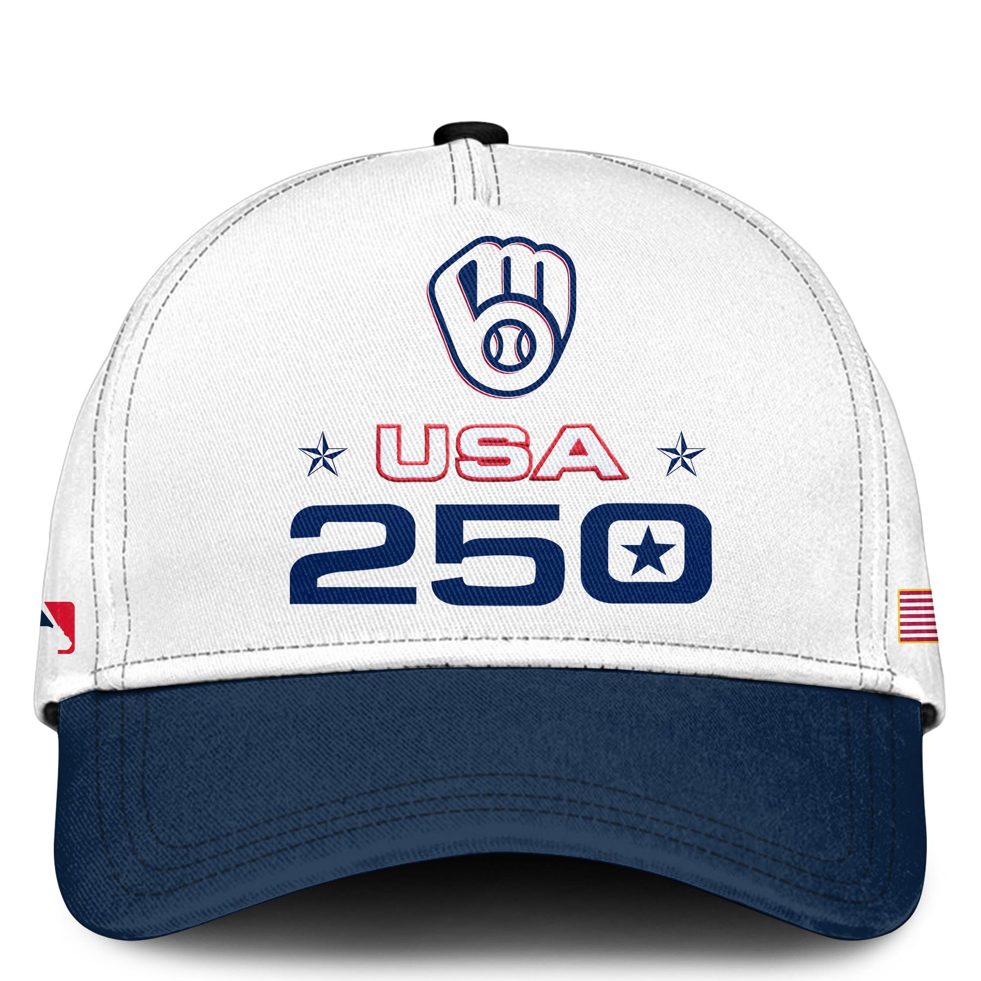 America’s 250th Anniversary Milwaukee Brewers Baseball Jersey - Premium Quality
