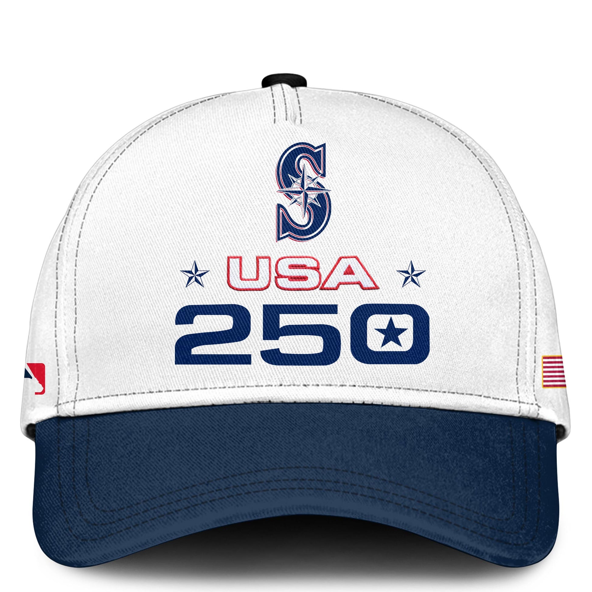 America’s 250th Anniversary Seattle Mariners Baseball Hoodie - Premium Quality