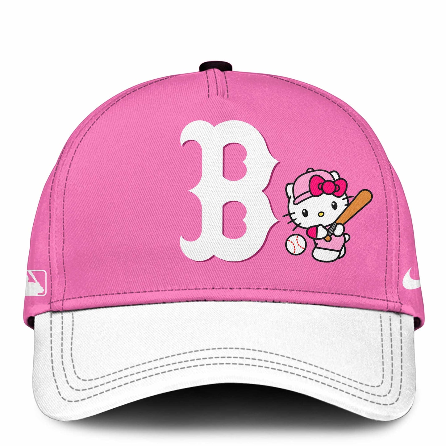 Boston Red Sox Hello Kitty 2026 Jersey Baseball White Pink