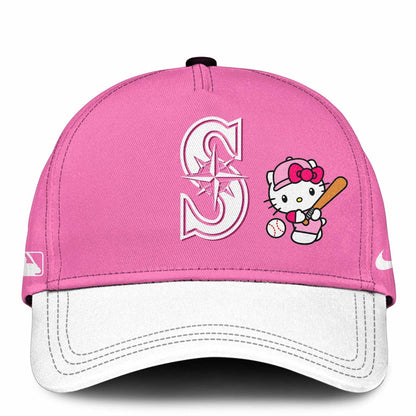 Seattle Mariners Hello Kitty 2026 Jersey Baseball White Pink