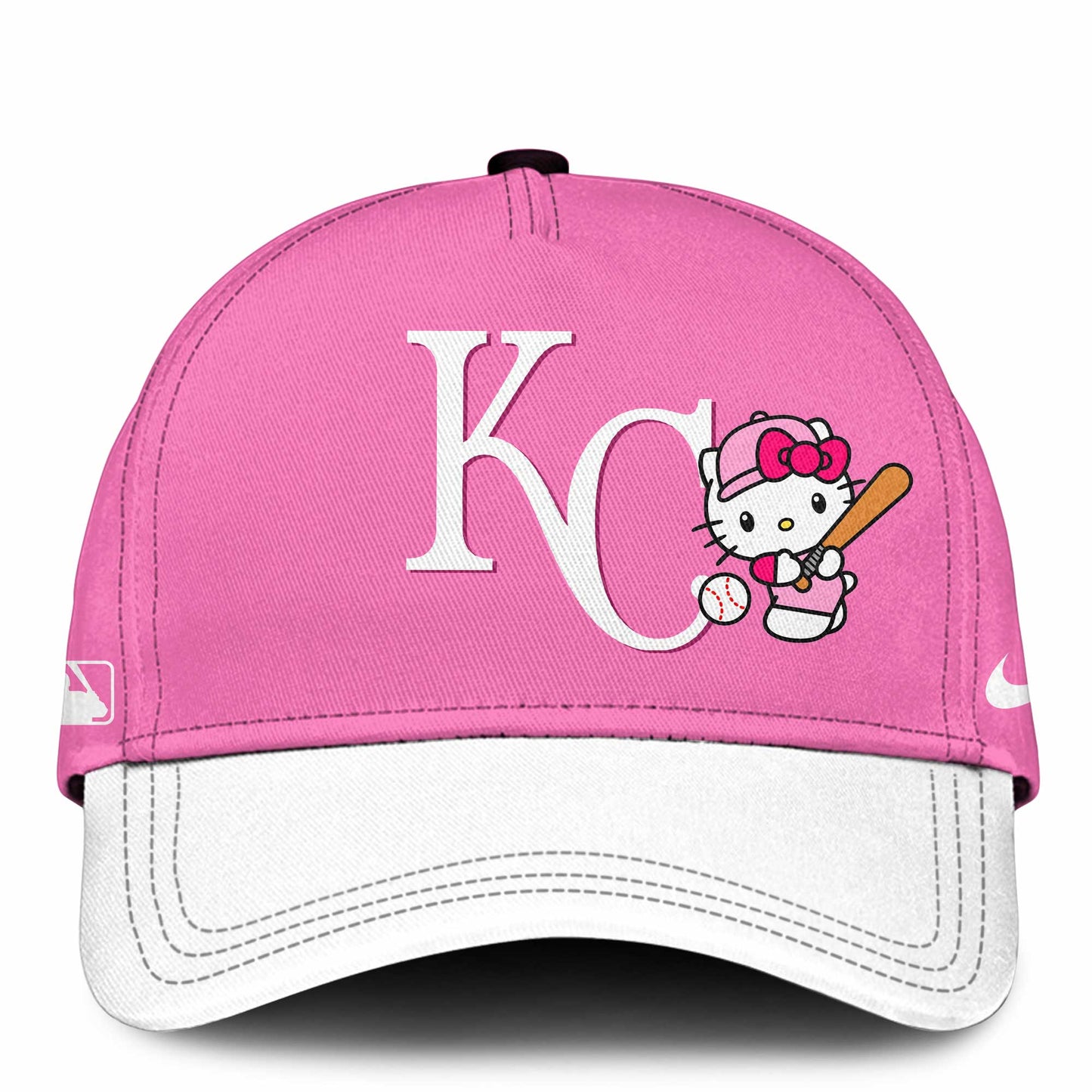 Kansas City Royals Hello Kitty 2026 Jersey Baseball White Pink