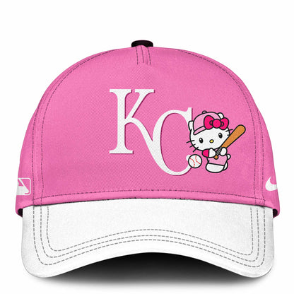Kansas City Royals Hello Kitty 2026 Jersey Baseball White Pink