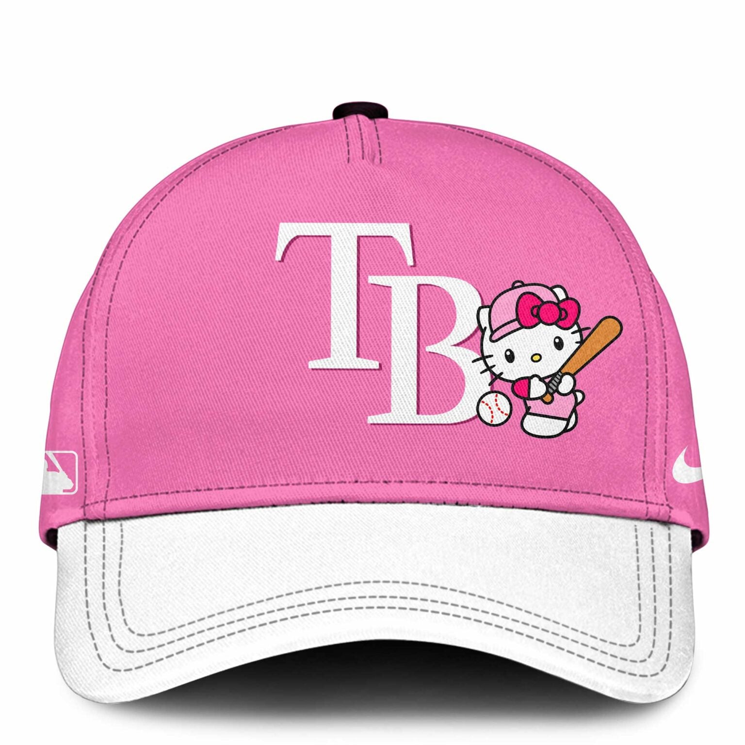 Tampa Bay Rays Hello Kitty 2026 Jersey Baseball White Pink