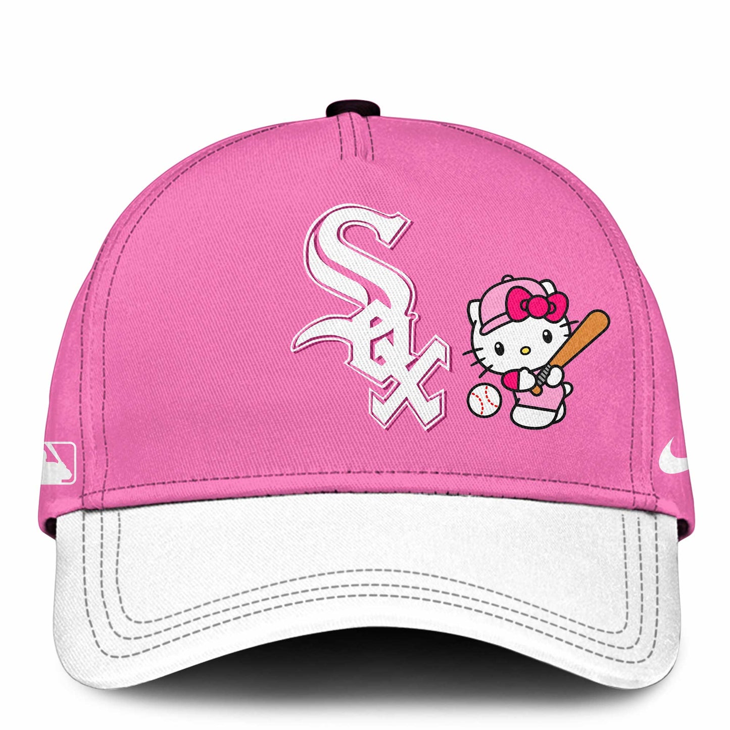 Chicago White Sox Hello Kitty 2026 Jersey Baseball White Pink