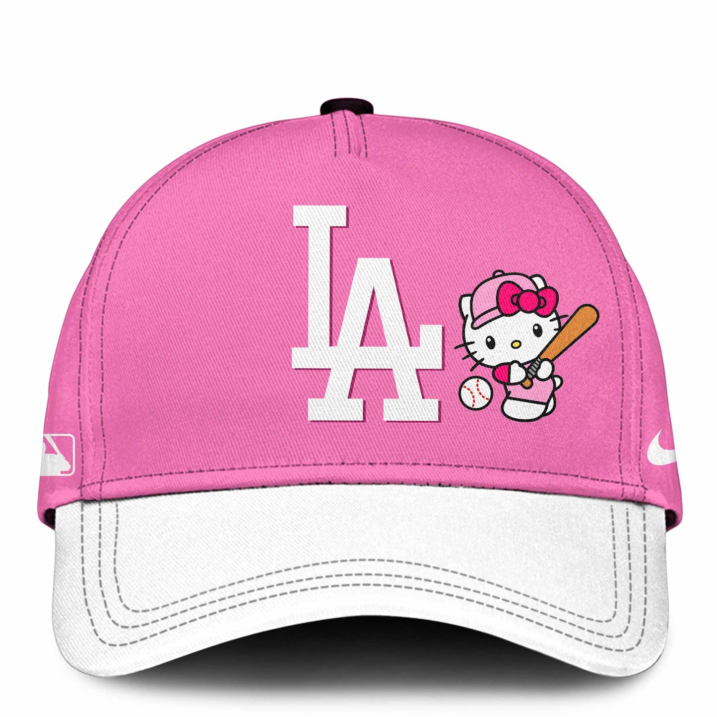 Los Angeles Dodgers Hello Kitty 2026 Jersey Baseball White Pink