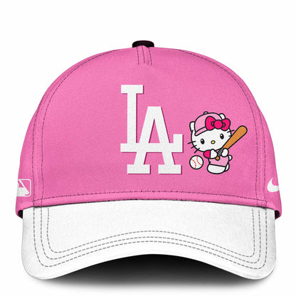 Los Angeles Dodgers Hello Kitty 2026 Jersey Baseball White Pink