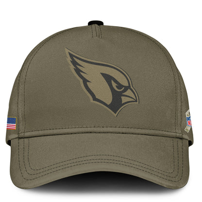 Arizona Cardinals Olive 2025 Salute to Service Hoodie