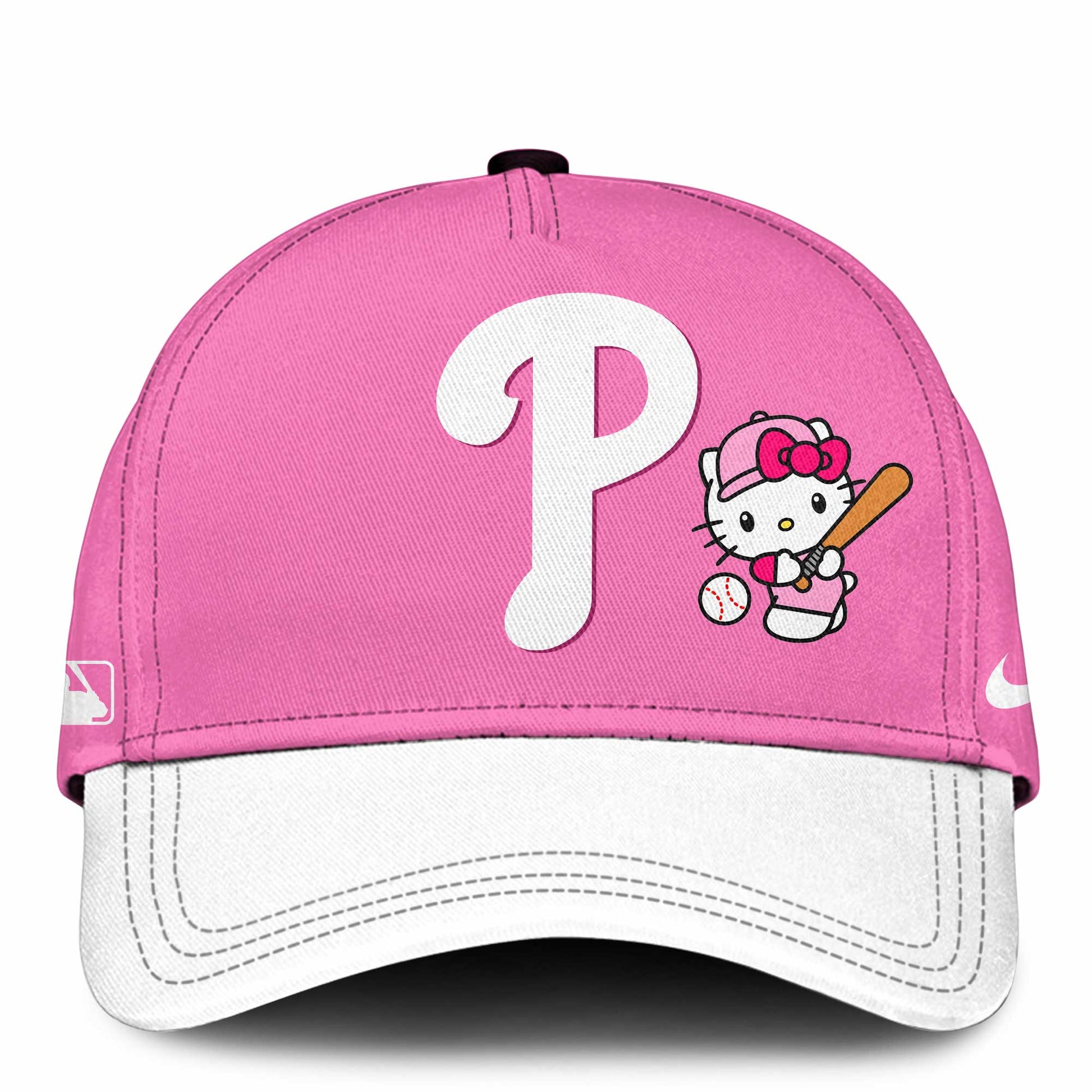 Philadelphia Phillies Hello Kitty 2026 Jersey Baseball White Pink