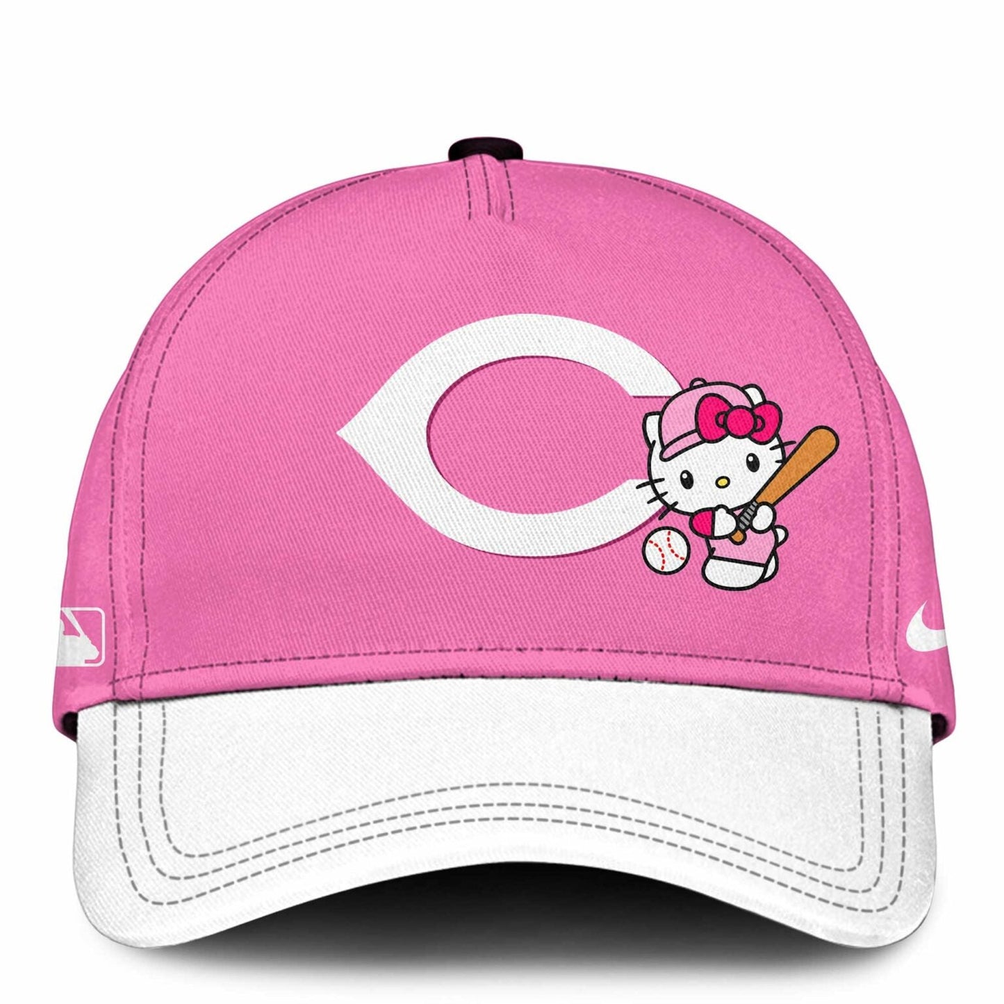 Cincinnati Reds Hello Kitty 2026 Jersey Baseball White Pink