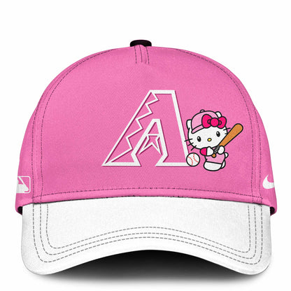 Arizona Diamondbacks Hello Kitty 2026 Jersey Baseball White Pink