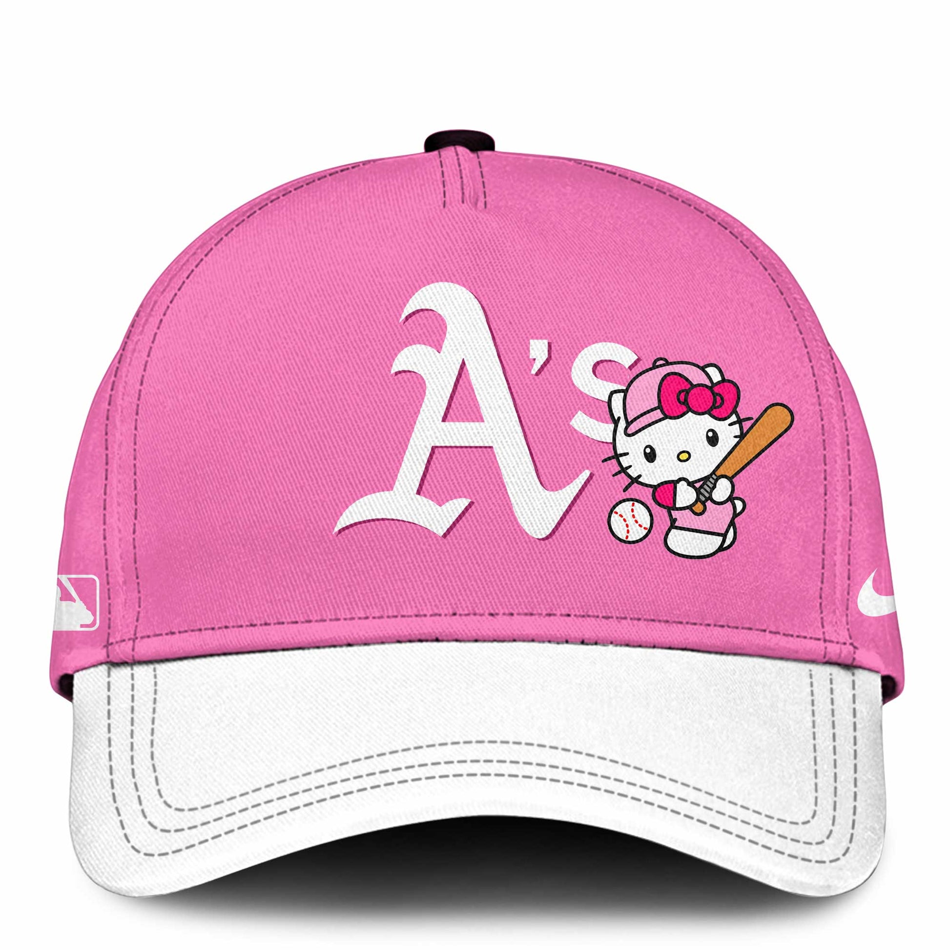 Athletics Hello Kitty 2026 Jersey Baseball White Pink