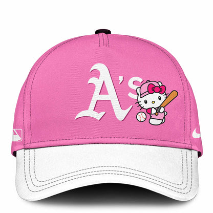 Athletics Hello Kitty 2026 Jersey Baseball White Pink