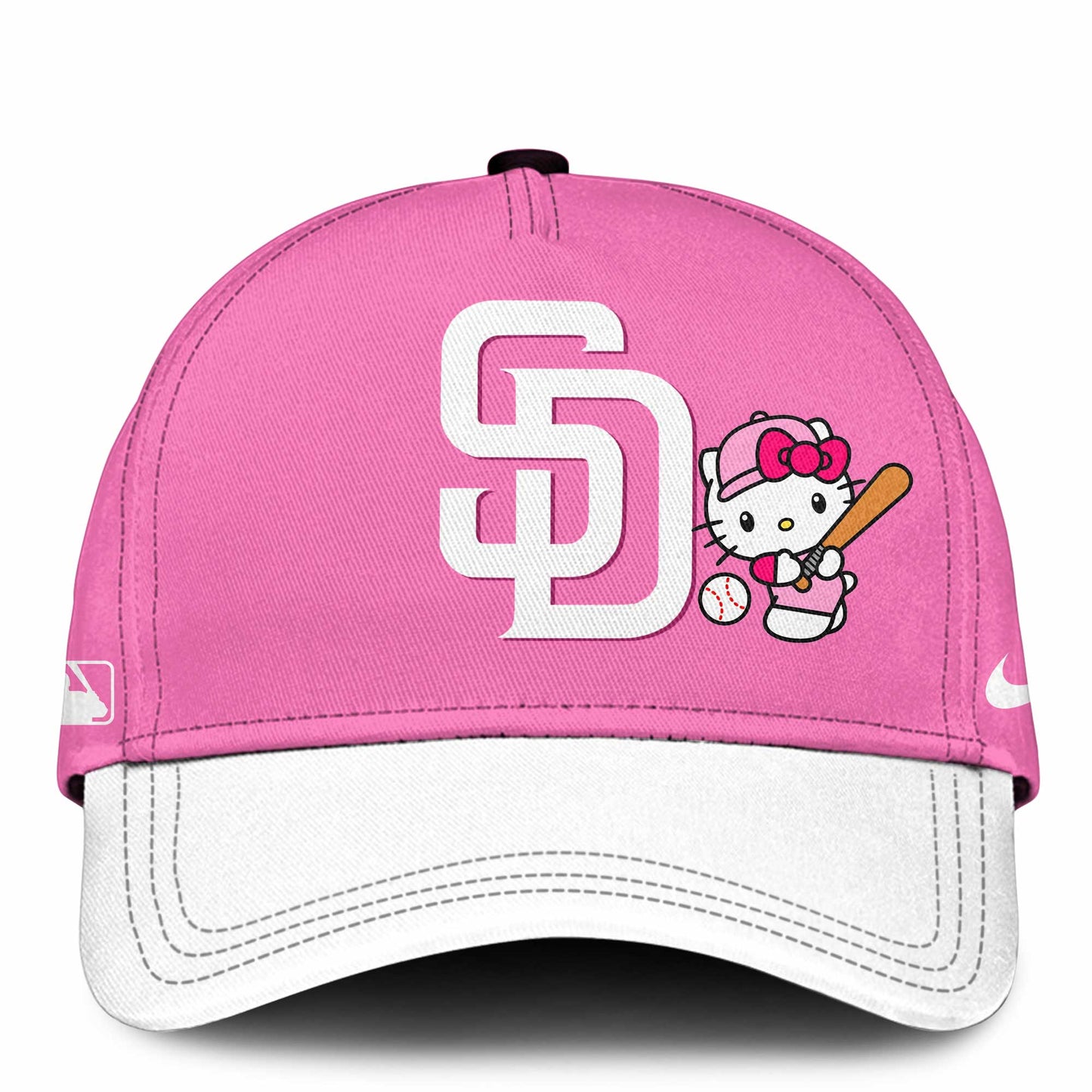 San Diego Padres Hello Kitty 2026 Jersey Baseball White Pink