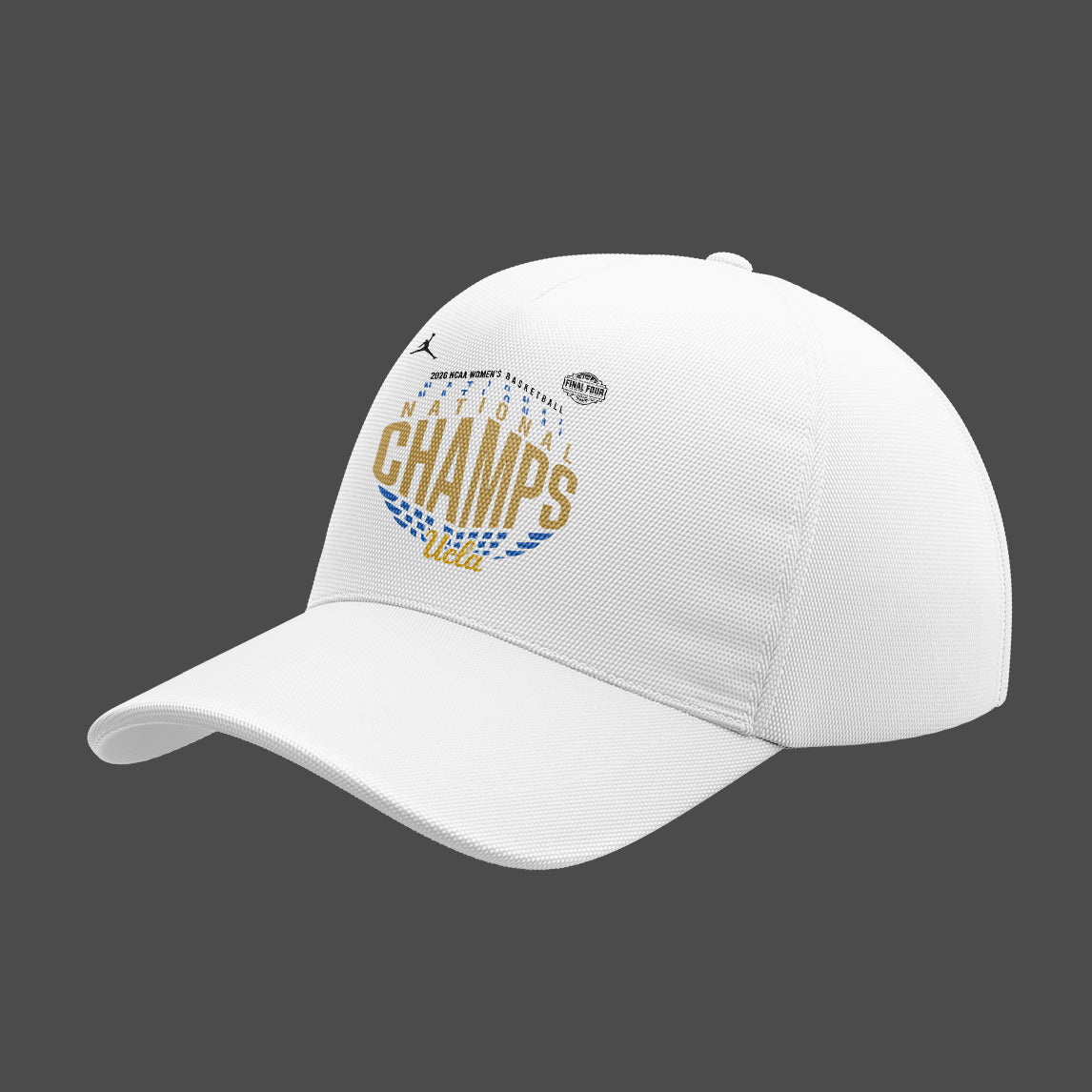 UCLA Basketball 2026 WBB National Champions 👑🏀 Hoodie White