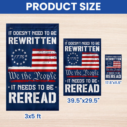 250 Years of American Flag - We The People Patriotic Flag for Decoration
