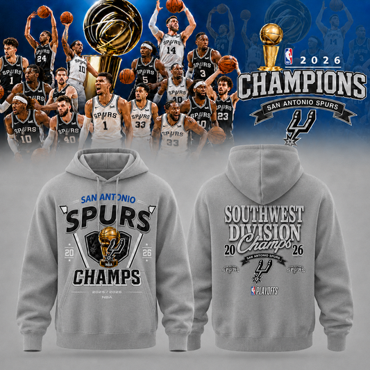 Spurs 2026 NBA Champions Hoodie Ver Edition | OT16