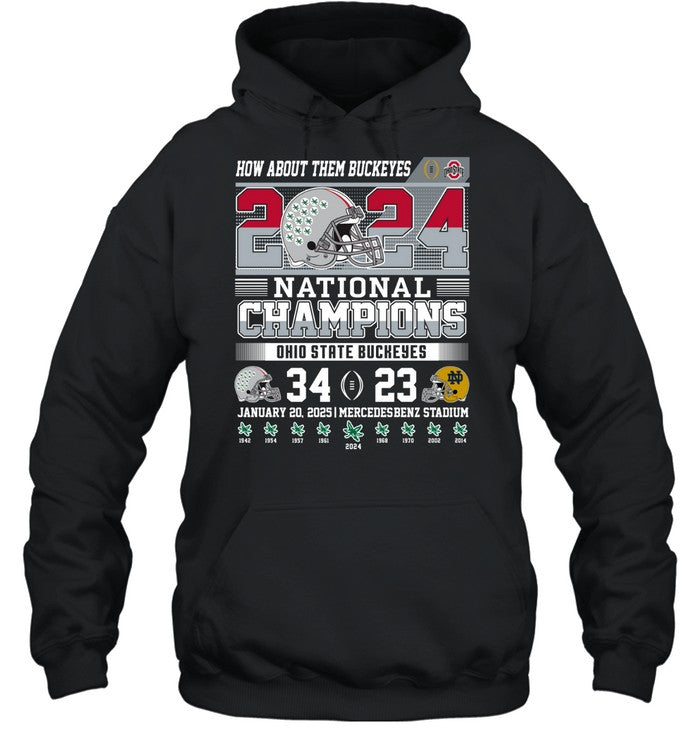Ohio State Buckeyes Shirt National Champions Limited Edition