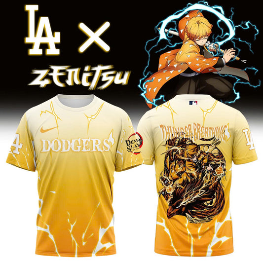 LA vs Demon slayer Agatsuma Zenitsu T-Shirt