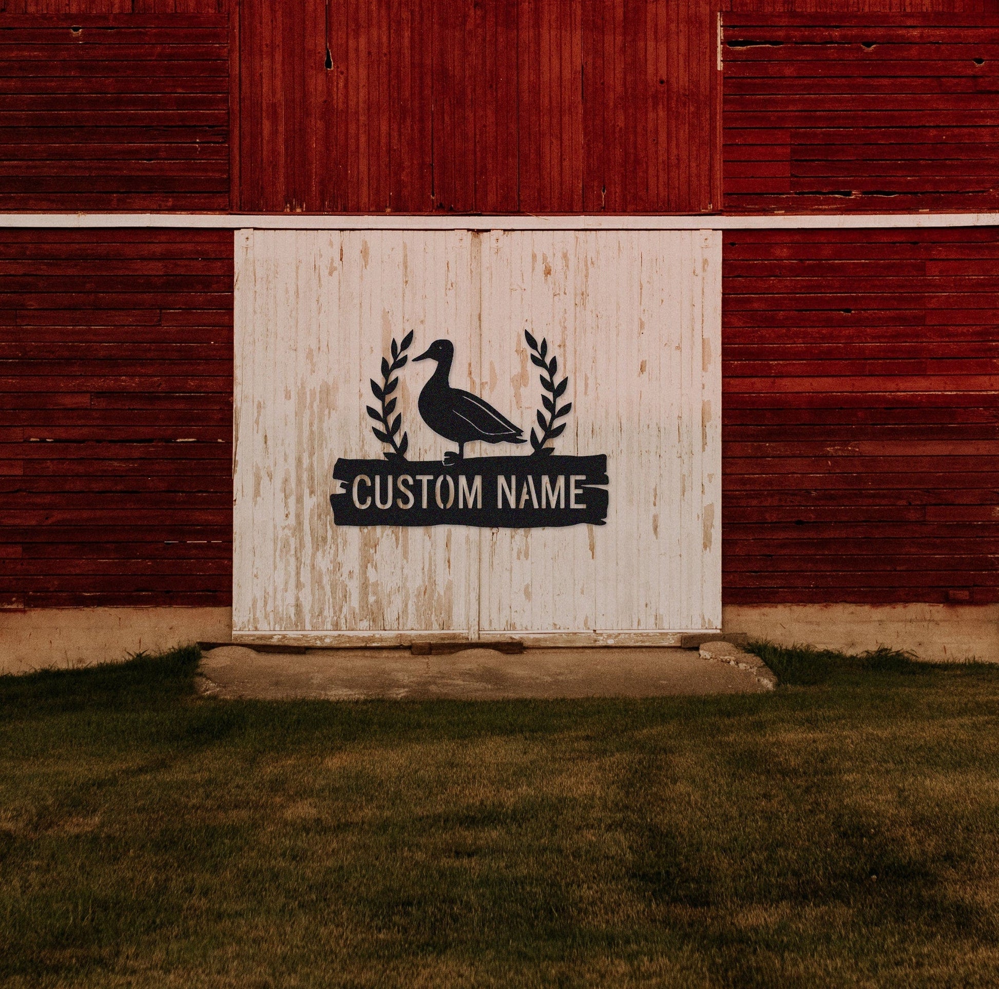 Custom Duck Sign,Duck Coop Sign,Duck Farm Sign,Personalized Family Name Sign, Last Name Sign,Duck Gifts for Dad,Duck Farmhouse Decor1