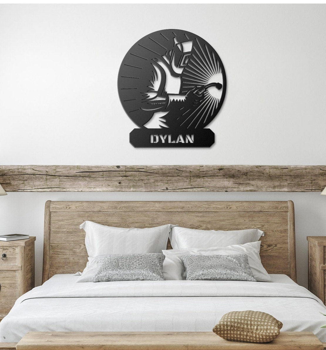 Custom Metal Welder Sign, Sign For Welder, Personalized Gift For Dad, Father's Day Gift, Gift For Welder, Metal Welding Sign, Metal Gift