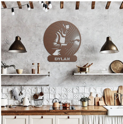 Custom Metal Welder Sign, Sign For Welder, Personalized Gift For Dad, Father's Day Gift, Gift For Welder, Metal Welding Sign, Metal Gift