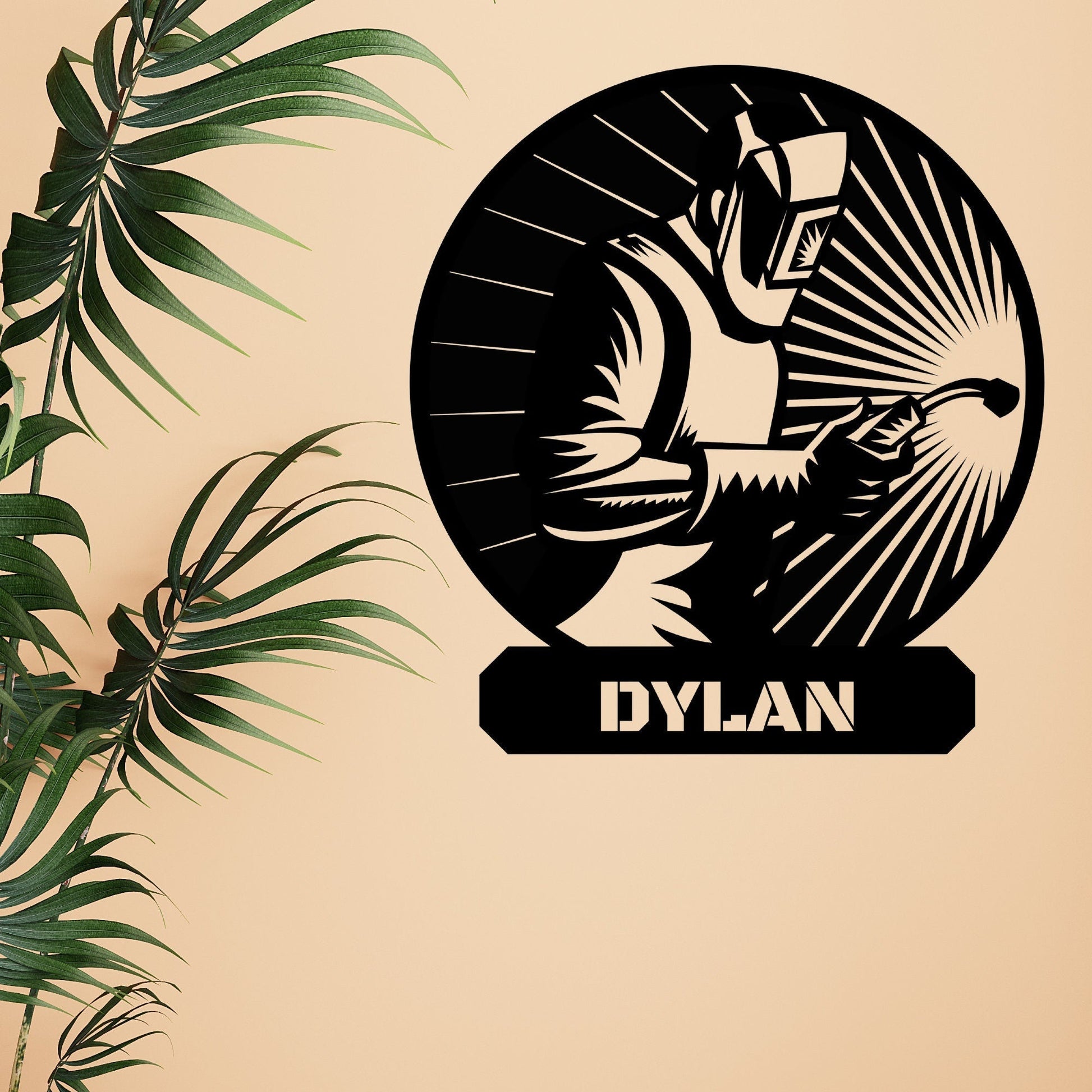 Custom Metal Welder Sign, Sign For Welder, Personalized Gift For Dad, Father's Day Gift, Gift For Welder, Metal Welding Sign, Metal Gift