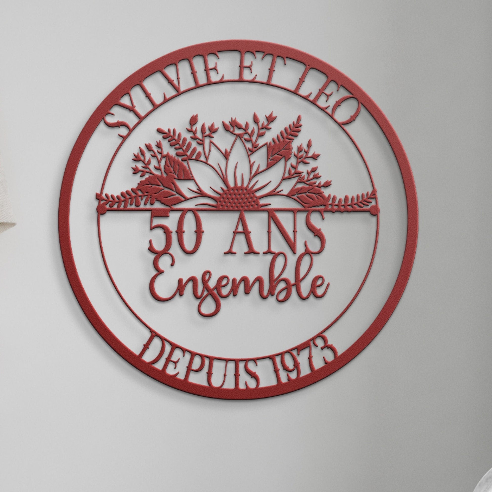 50 Ans Anniversaire de Mariage, Cadeaux de Mariage, 50 Ans Ensemble, Cadeau d'anniversaire Pour les Parents, Cadeau Pour Couple