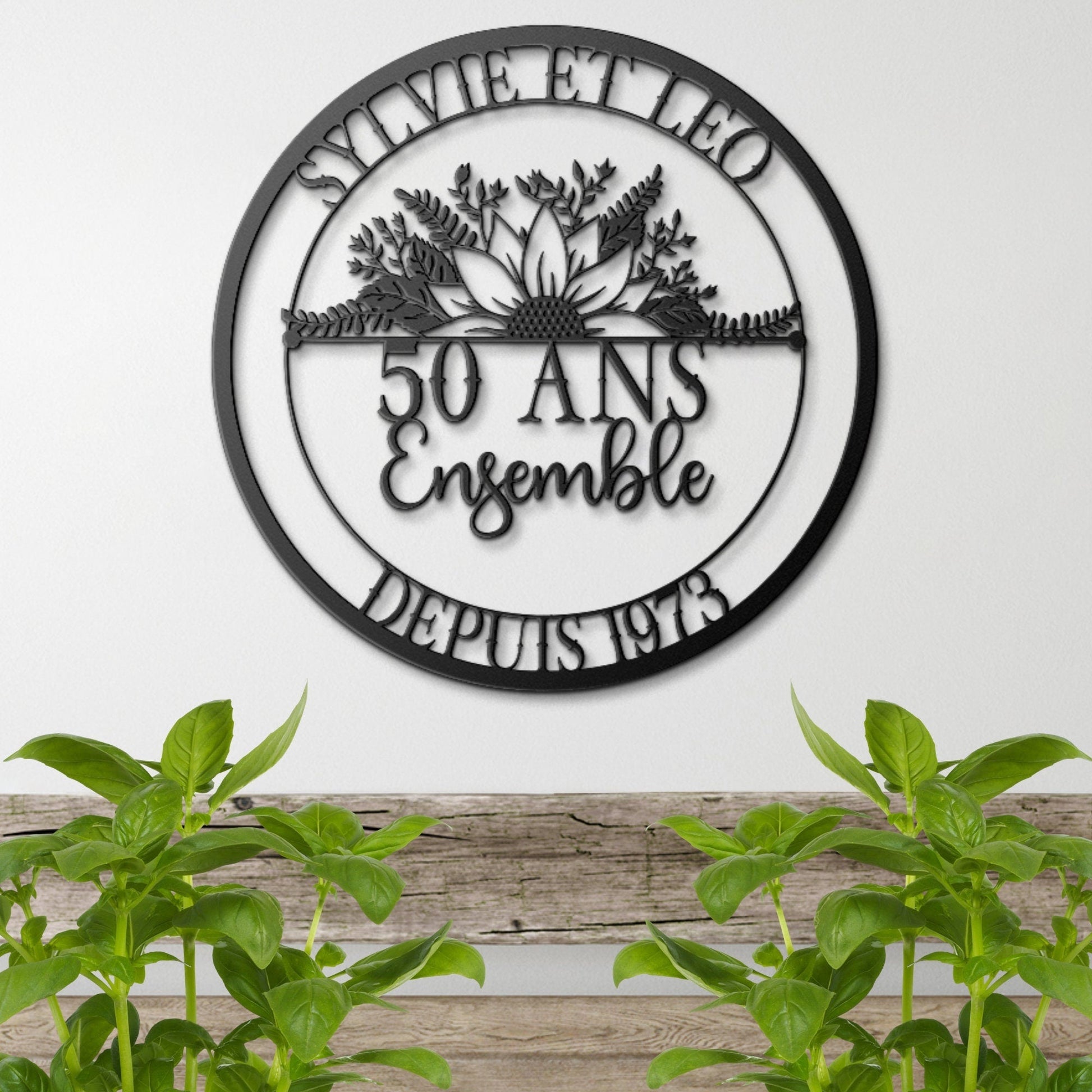 50 Ans Anniversaire de Mariage, Cadeaux de Mariage, 50 Ans Ensemble, Cadeau d'anniversaire Pour les Parents, Cadeau Pour Couple