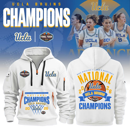 UCLA Basketball 2026 Champions New Hoodie