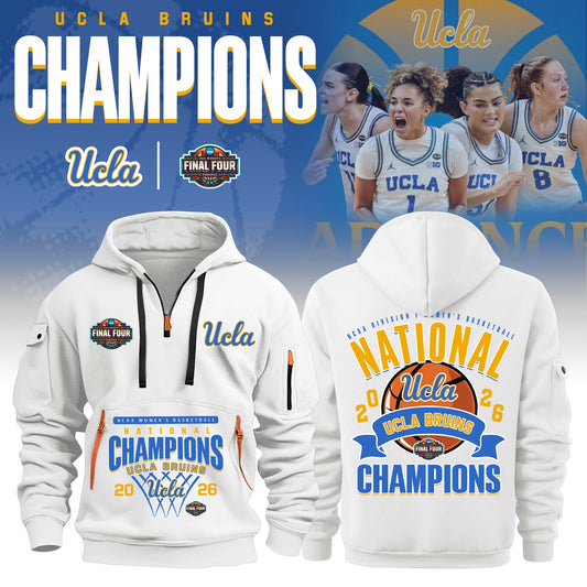 UCLA Basketball 2026 Champions New Hoodie