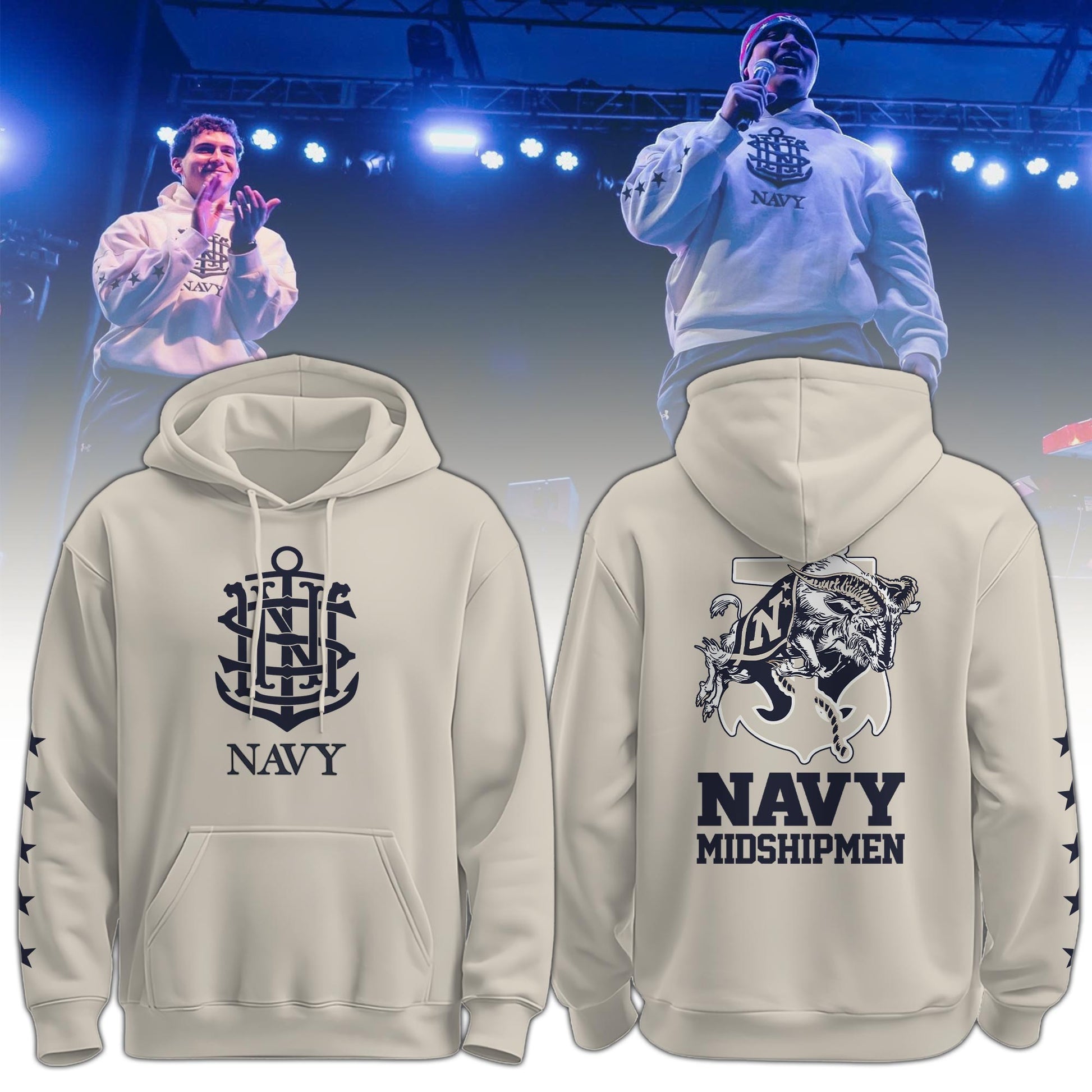 Navy Midshipmen Special Edition 2025 Hoodie For Beat Army Week