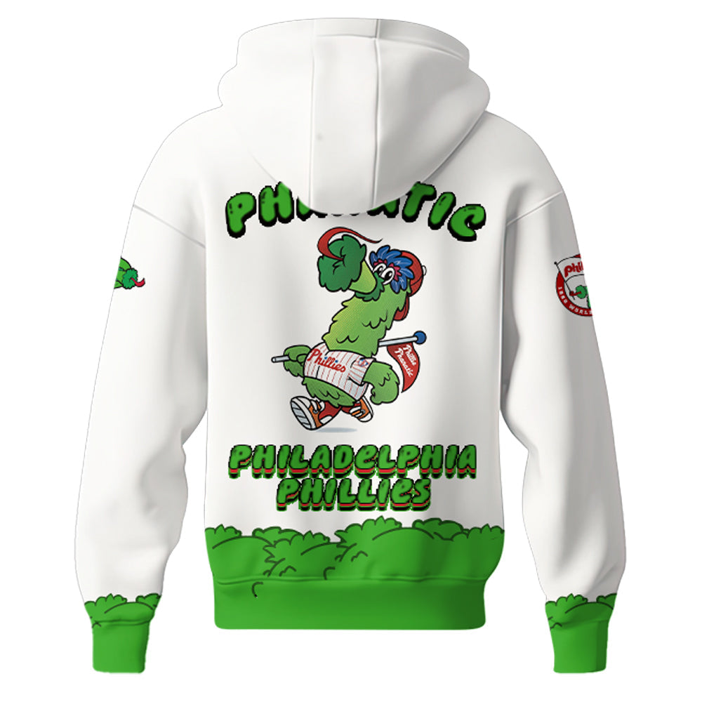 Philadelphia Phillies Baseball Blue Hoodie - Phillie Phanatic Hoodie Special Edition